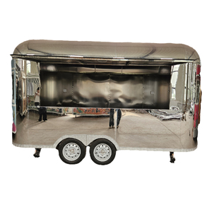 Concession mobile multifonction sur mesure Friteuse Chariot de restauration rapide Pizza Camion de restauration rapide Crème glacée Chariot de restauration rapide à vendre - Product Image 4