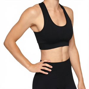 Sujetador Deportivo Sin Costuras de Alta Sujeción con Relleno Extraíble para Yoga, Gimnasio y Pilates - Product Image 1