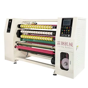 Penjualan langsung pabrik mesin pemotong kecepatan tinggi tahan lama operasi aman mesin kemasan lem penyegel cetak BOPP
