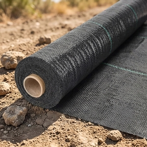Malla Antihierbas de Geotextil Tejido PP de Alta Resistencia para Construcción de Carreteras, Grandes Proyectos de Paisajismo y Caminos - Product Image 1