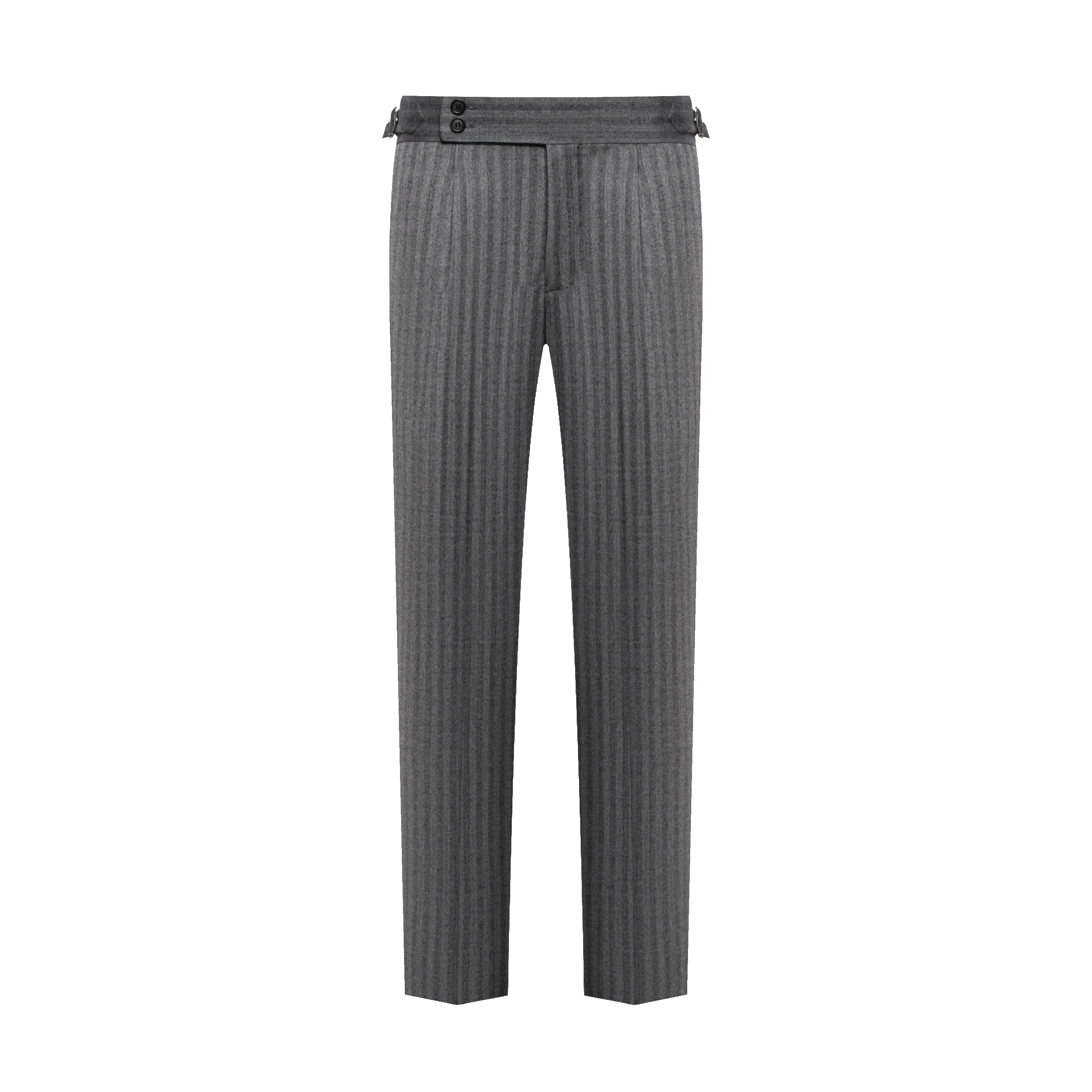 Pantalones de traje de hombre de alta calidad de tela seleccionada pantalones de traje de negocios