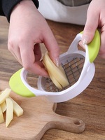 Draagbare Keukengadget Voor Aardappelsnijder Friet & Aardappelchips Cutter Vegetarische Hakselaar Fruitgroentegereedschap