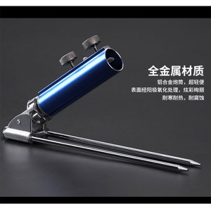 Support de canne à pêche Fisherbon en alliage d'aluminium, support universel pour sol avec angle réglable pour cannes à pêche - Product Image 4