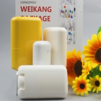 15g 35g 75g Conteneurs vides en plastique PP pour déodorant Bâton rechargeable pour éco-déodorant Bâton pour déodorant