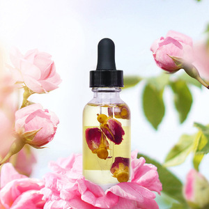Huile Essentielle de Rose Bio Marque Blanche Hydratante Éclaircissante pour le Visage et le Corps, Sérum Huileux Éclatant pour Massage, Huile de Soin Relaxante OEM - Product Image 4