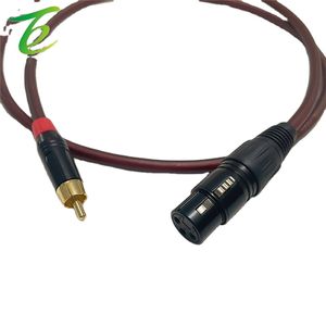 อาร์ซีเอโลตัสไดนาโม XLR ชุบทองมีความสมดุลกับคอนโซลผสมพาวเวอร์แอมป์ XLR กับสายเชื่อมต่อดอกบัว - Product Image 2