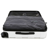 OEM ODM Fashion 100% PC chariot de voyage en aluminium 20 pouces bagage à main 24 pouces bagages enregistrés avec compression du vide