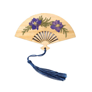 Mini Abanico de Bambú Hecho a Mano, Marcador Circular, Accesorio Decorativo Ecológico para el Hogar y Jardín - Product Image 5