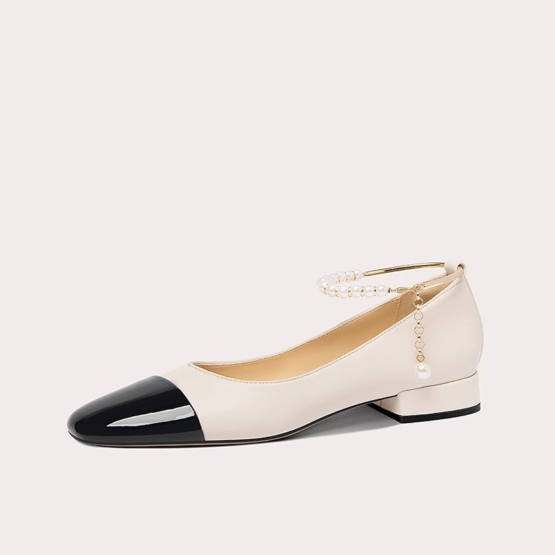 creamy white