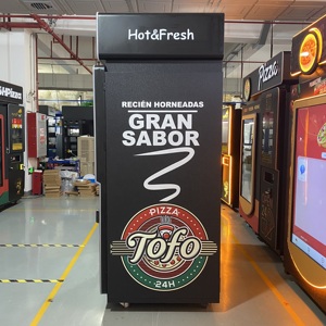 2025 mới hoàn toàn tự động màn hình cảm ứng thông minh máy bán hàng tự động Pizza tự phục vụ thức ăn nhanh ngoài trời thức ăn đường phố chấp nhận thẻ tín dụng - Product Image 6