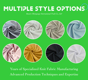 Tùy Chỉnh Chất Lượng Tốt Gân Dệt Kim <span class=keywords><strong>Polyester</strong></span> Vải Thể Thao Tops Cho Quần Áo Vải Dệt Kim - Product Image 6