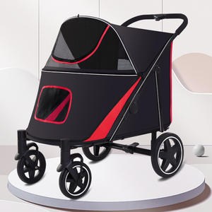 Veilige En Stijlvolle Ruime En Duurzame Grote Kinderwagen Ontworpen Met Verzorgingstafel, Fietswagentje, Hondenshowtrolley - Product Image 3