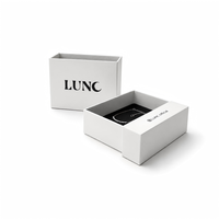 Boîte cadeau de luxe en carton rigide pour bijoux, personnalisable avec logo, emballage recyclable pour collier de perles, bague, boucles d'oreilles, pendentif