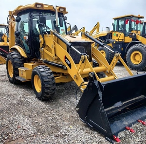Cargadora retroexcavadora CAT420F de segunda mano confiable con cargador de ruedas para tareas pesadas de movimiento de tierras - Product Image 1