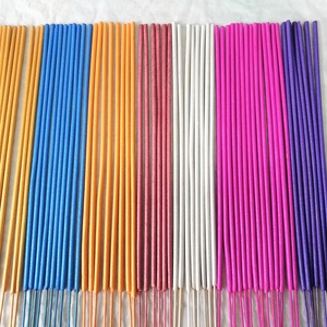 Variedades de Varillas de Incienso de Madera Natural China Coloridas y Populares del Fabricante, Sin Aroma, para Uso Religioso: Lavanda, Fresa, Bergamota - Product Image 3