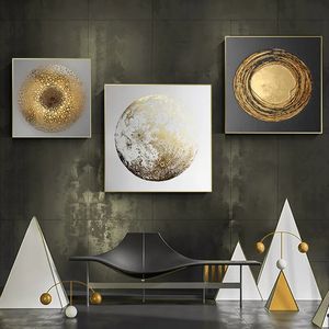 Decoración Moderna para Sala de Estar, Cuadro para <span class=keywords><strong>Baño</strong></span>, Lienzo Amarillo, <span class=keywords><strong>Cuadros</strong></span> Románticos para Pared, Arte Abstracto para Sala de Estar - Product Image 3