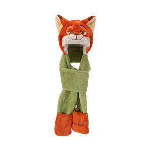 Juguete de Peluche de <span class=keywords><strong>Zorro</strong></span> de Dibujos Animados, Moderno y Elegante, Adorable Conejo Judy con Gorro, Bufanda y Guantes, Regalo Todo en Uno para Niños - Product Image 5