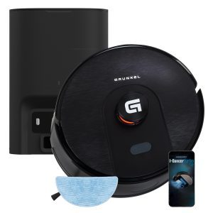 Robot Aspirapolvere Graunkel 5000Pa con Navigazione Laser e Controllo Wi-Fi, con Contenitore per la Polvere - Product Image 6