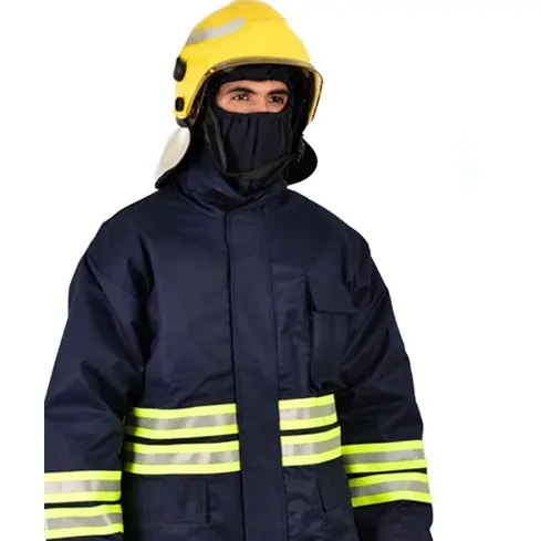 CE approved 4 layers fire fighting suit with fire helmet and fire boots