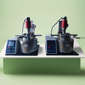 Reactor de alta presión de laboratorio con agitación magnética y agitación mecánica (50ml/100ml/250ml/500ml) - Product Image 2