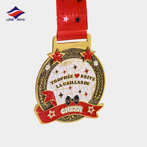 Longzhiyu Fabricant professionnel de médailles Médaille de golf rotative personnalisée Conception gratuite Alliage de zinc Métal Récompense pour les cadeaux de tournoi - Product Image 5