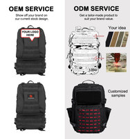 Vente de 50l mochilas tactical de gran capacidad molle mochilas de campamento de senderismo camuflado al aire libre cu