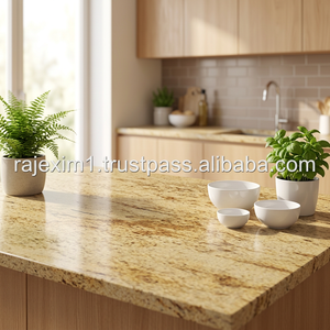 Dalles de granit Colonial Gold de qualité export, pierre naturelle durable pour les projets de construction - Product Image 3