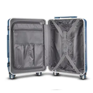 OEM/ODM高品质铝制框架20/24英寸大型客舱行李箱旅行箱