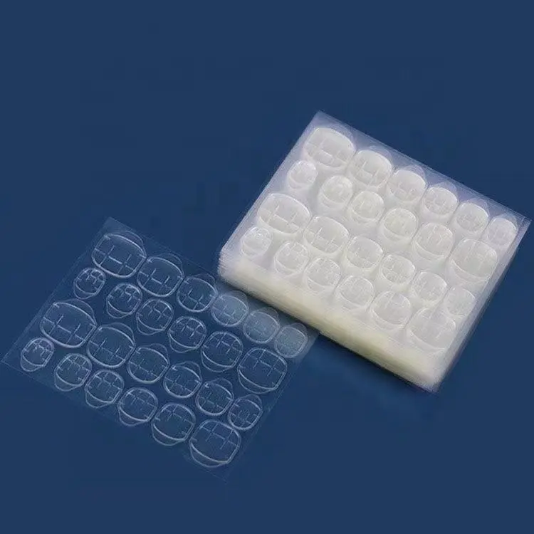Jelly Glue Nail Stickers Viscosity Waterproof Wearable Nail Glue Nail Stickers Detachable