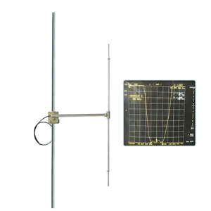 เสาอากาศยากิไร้สายกลางแจ้ง HF 88-108MHz 2.15dBi FM แบบไดโพล รอบทิศทาง - Product Image 3