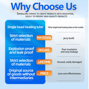 סיטונאי 220v 400w נירוסטה מיני חימום אלמנט חימום 3 מ "מ מיקרו אוויר חשמלי התנגדות או חימום ליבה - Product Image 6