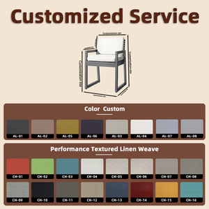 Sedia <span class=keywords><strong>da</strong></span> Esterno Moderna con Telaio in Alluminio e Cuscino Impermeabile ad Asciugatura Rapida per Ville, Hotel, Terrazze e Lounge sul Tetto - Product Image 2