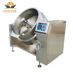 Newest Design Different Capacity Cooking Boiler Industrial Soup Peanut Cooking Machine For Food