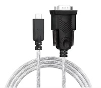 Original FTDI chip tipo C adaptar DB9 a USB C FT232 Cable conectar un RS232 HID sin controlador DB9 P Cable adaptador para PC PDA GPS