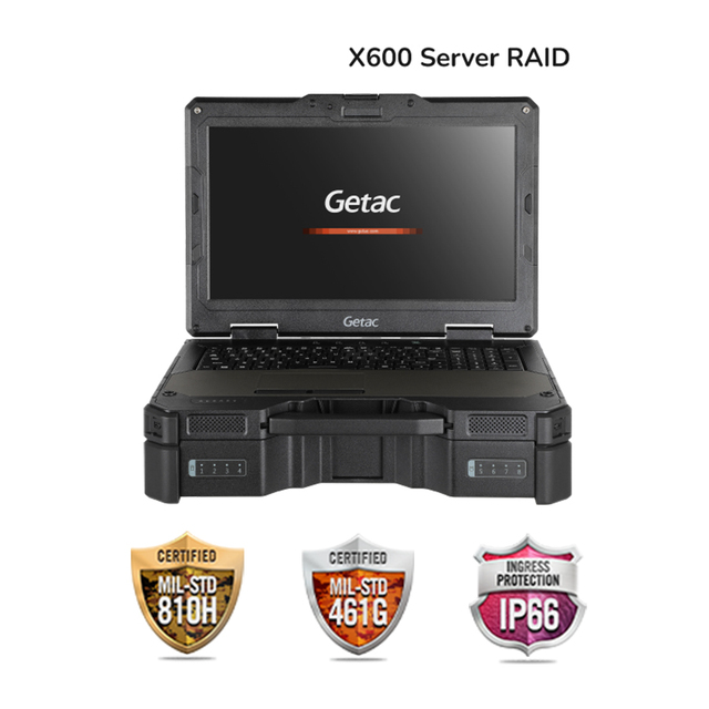 Getac X600 Server Is Equipped with Win Server Operating System RAID 5 Portable Reinforced Laptop