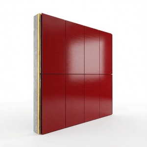 Revestimiento de Pared para Hospitales 5706 Rojo Super Resistente a la Intemperie ACM 4mm-6mm Autolimpiante - Product Image 2