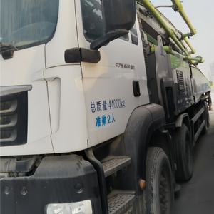 Camión Bomba de Concreto Usado de Alta Calidad 2022, Alcance Vertical de 56m, Productividad de 180m³/h, ZLJ5441THBKF 56X-6RZ (SITRAK) en Venta - Product Image 3