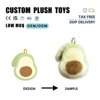 Fabrication de jouets en peluche personnalisés en gros, mini peluches, animaux en peluche, jouets en peluche sur mesure, son de pluie