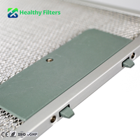 Mudah dipasang layar Filter logam Filter asap minyak dapur saringan kap mesin Mesh aluminium