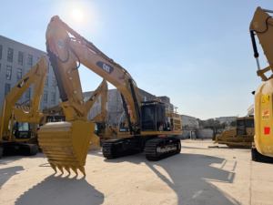 รถขุดตีนตะขาบ CAT 349D2L มือสอง น้ำหนัก 48900 กก. เครื่องยนต์ C13 ชั่วโมงการทำงานต่ำ บุ้งกี๋ขนาด 2.8 ลบ.ม. รถขุด 49 ตัน - Product Image 4