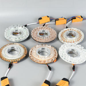 Spot LUMINEUX GU10 cristal holofote RGB luzes de cristal mutáveis luzes de cristal para baixo - Product Image 1