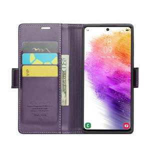 CaseMe Original RFID Bloqueo magnético <span class=keywords><strong>Flip</strong></span> Funda de libro de cuero para OPPO Realme C55 2023 Nueva llegada Bolsa de teléfono móvil - Product Image 5