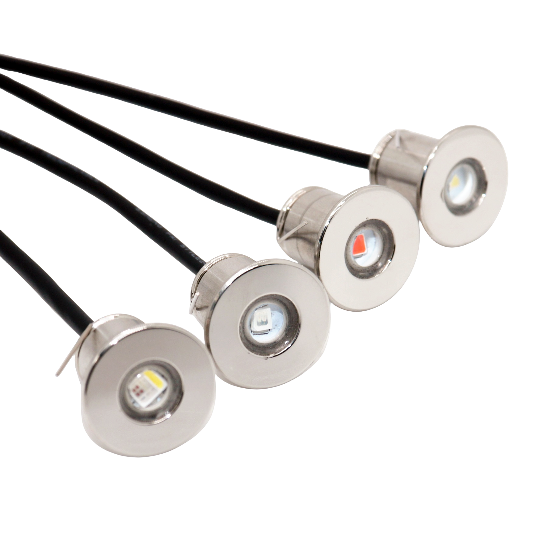 Factory 12V 1W Mini Recessed Ceiling Lamp Spot Cabinet Led Reading Light for RV Boat Camper Caravan Travel Trailer Truck