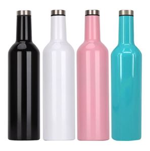 Gourde sportive isotherme en acier inoxydable, anti-fuite, double paroi, forme bière, style promotionnel - Product Image 1