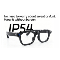Lunettes Intelligentes AIMB-G2 AI, Étanches IP65, Recharge Magnétique, Contrôle Tactile, Batterie 270mAh, Haut-parleur, Micro, Caméra Unique, Temps Réel