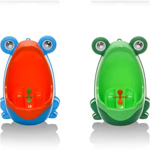 Cartoon Cute Frog Plastic Potty Training Urinal Infant Toddler Bath Toilet for Baby Boys and Children Kids' Bathroom Accessory