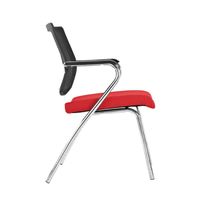 Tables et chaises de formation modernes en maille pour salles de conférence, chaise de formation de bureau, chaise d'étudiant avec tablette – Vente en gros