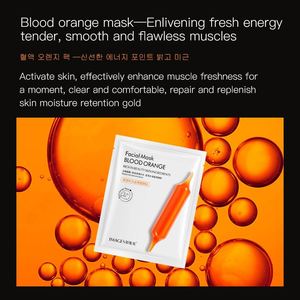 Mascarillas Faciales Coreanas Hidratantes con Esencia de Vitamina C y Naranja Sanguina de Marca Propia en Oferta, Aclaran las Manchas - Product Image 4