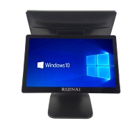 Caja Registradora POS Android RUINAI RN-X16 Económica con Pantalla Táctil Capacitiva de 16 Pulgadas y 10 Puntos, Sistema POS Todo en Uno para Supermercados