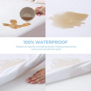 ที่นอนกันลื่นกันน้ำและนุ่มเป็นพิเศษระบายอากาศได้ดีตัวป้องกันเตียง - Product Image 2